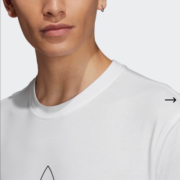 ADIDAS OUTLINE TEE (ED4700) - Picture 7 of 9